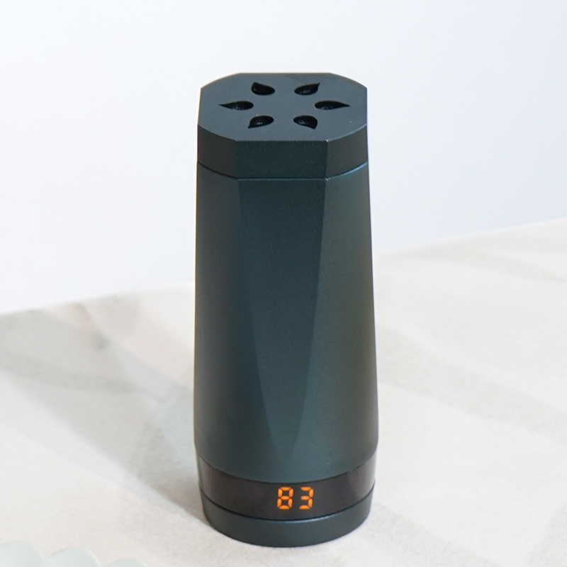 【展会专场】酉圆工坊中国尊品香器Type-C数显调温铝合金手持炉充电