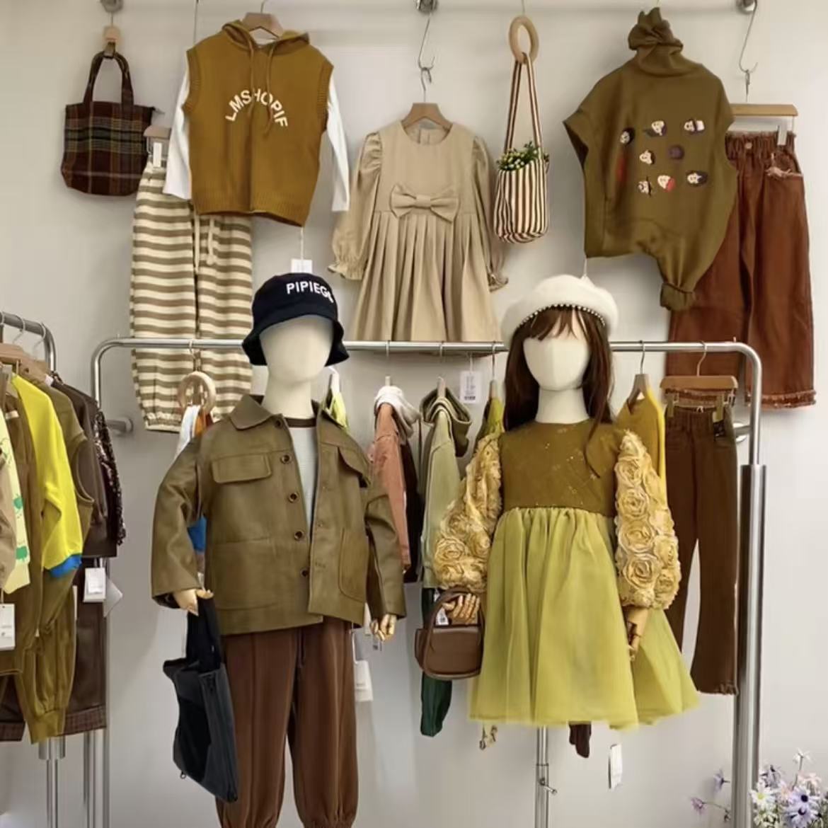 A6667#CYX-DPP-58286童装蓝色裤子