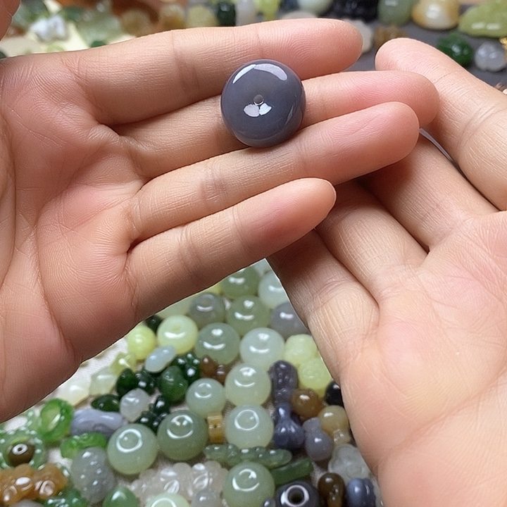 未镶嵌和田玉挂件平安扣