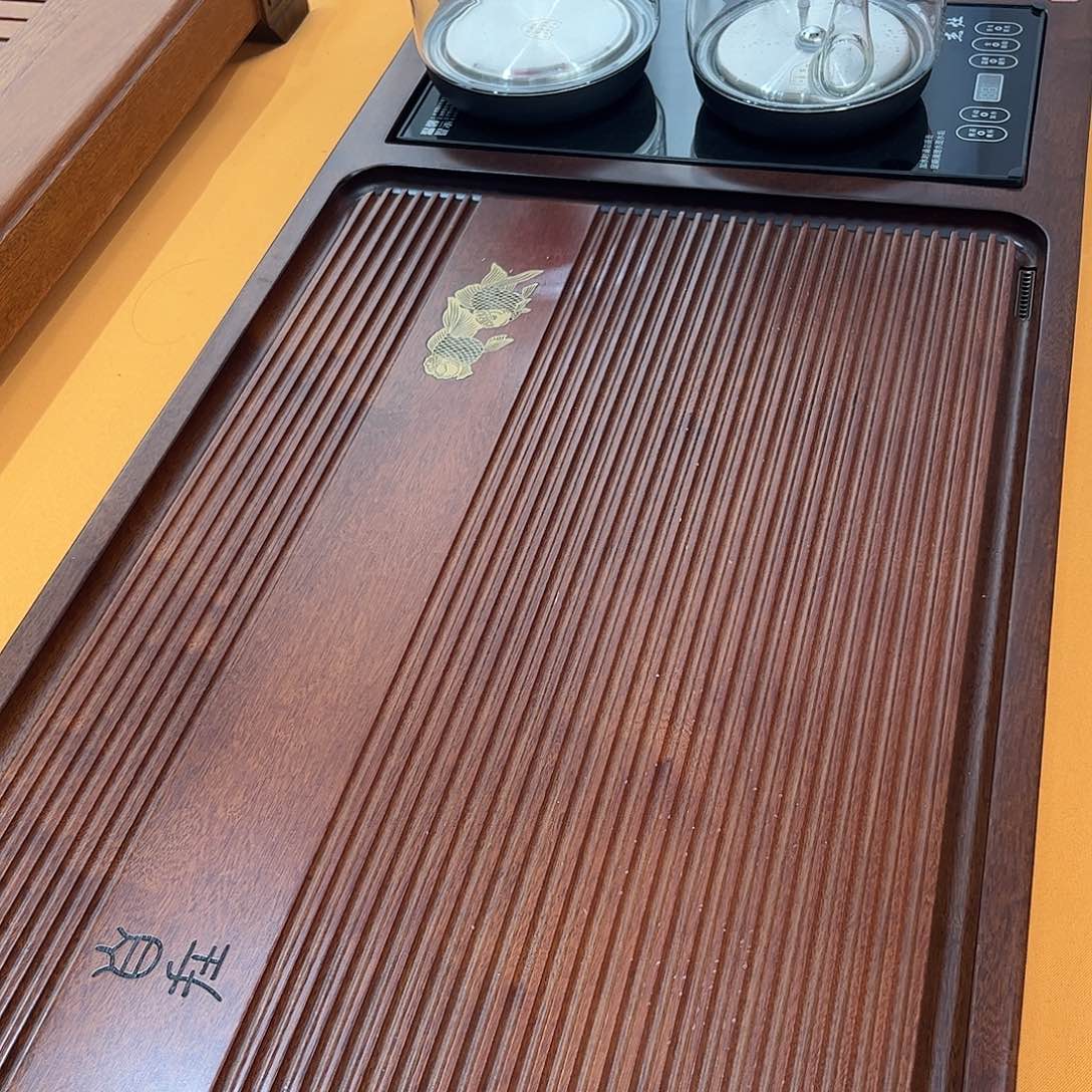 黑***中实木茶盘工厂直销