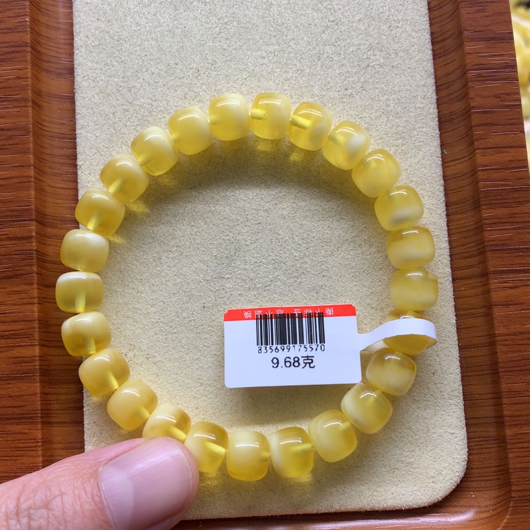 蜜蜡手链未镶嵌蜜蜡