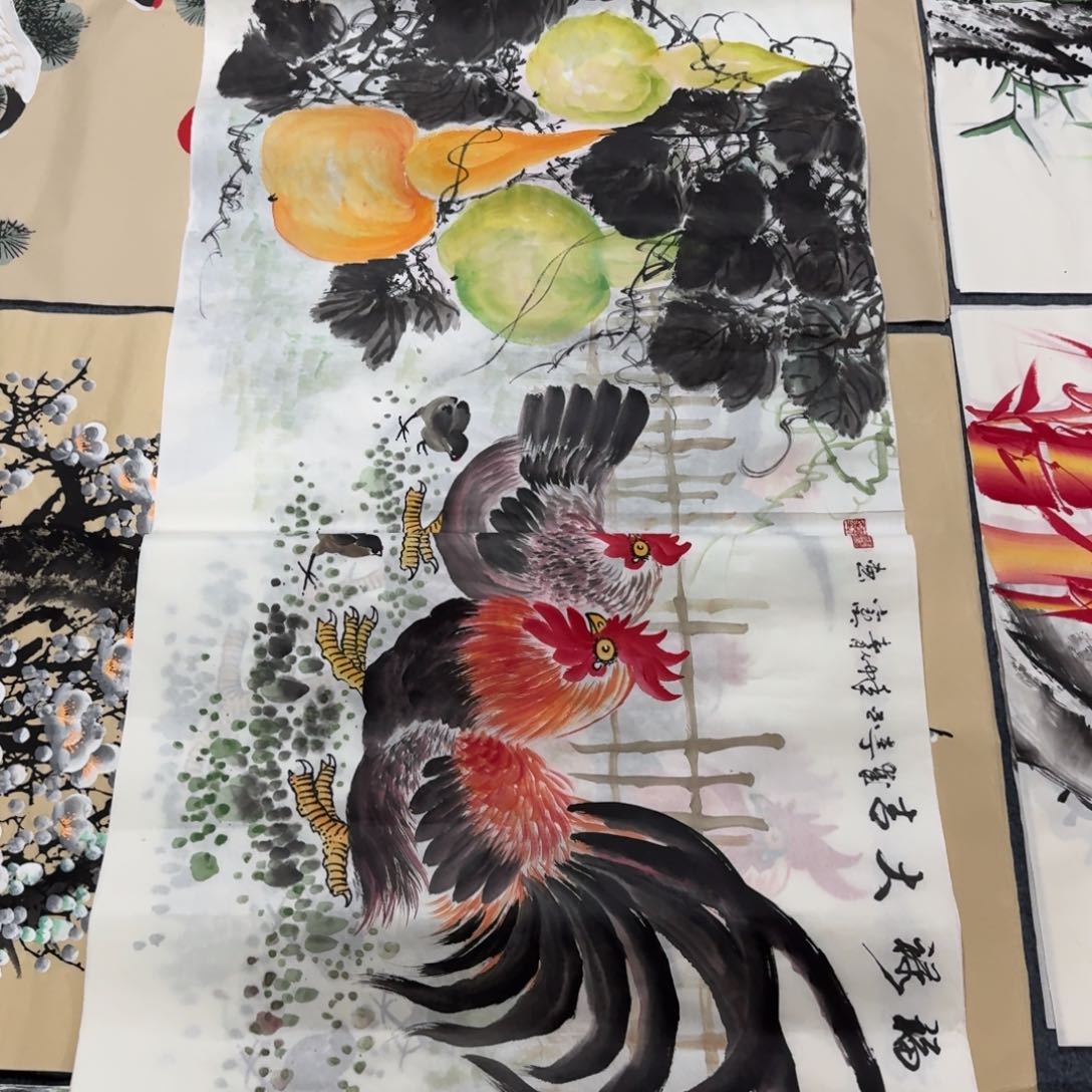 国画晓彤美术馆直播间