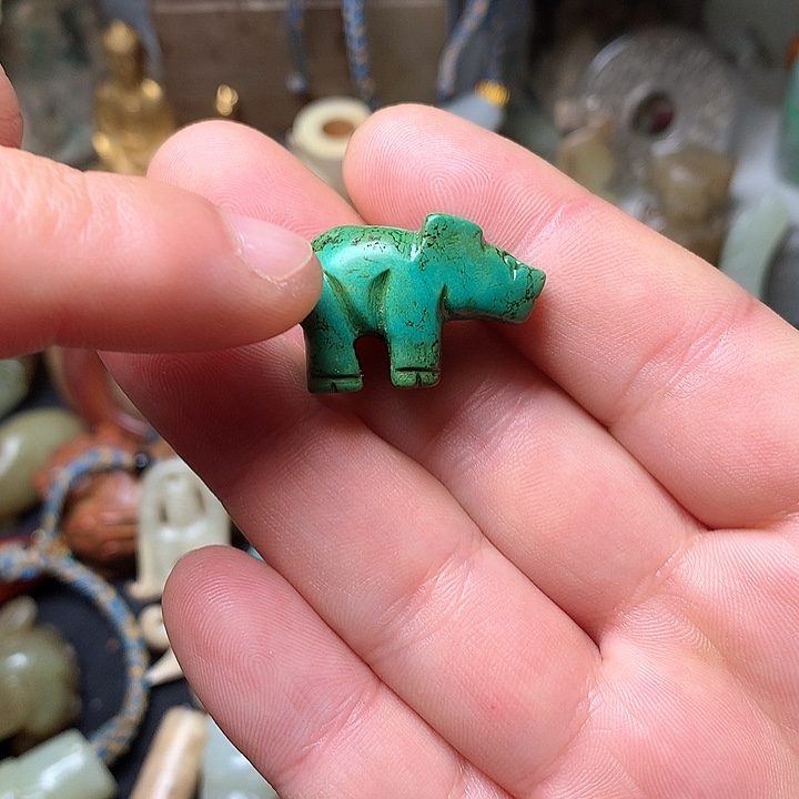 未镶嵌和田玉挂件悠**客