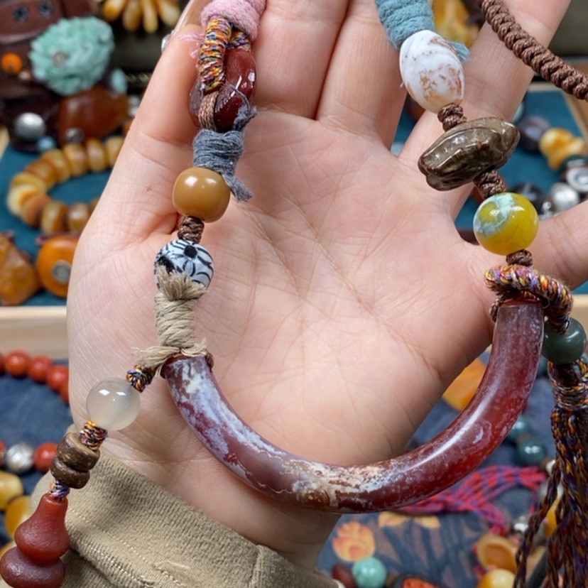 【闪购商品】玛瑙/玉髓颈饰未镶嵌