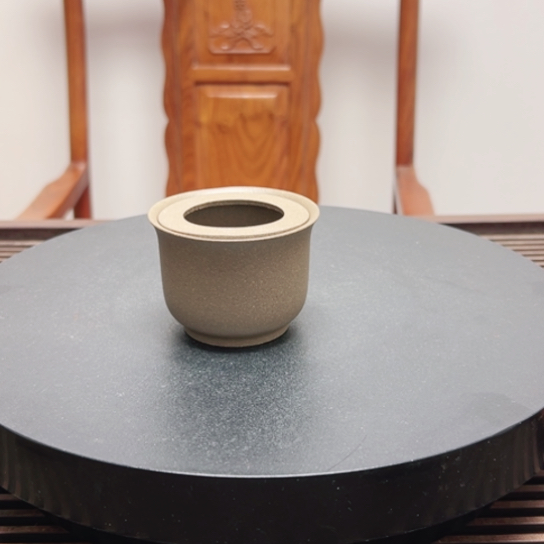 茶壶紫砂黄龙山原矿青段半手工瑕（120 cc）