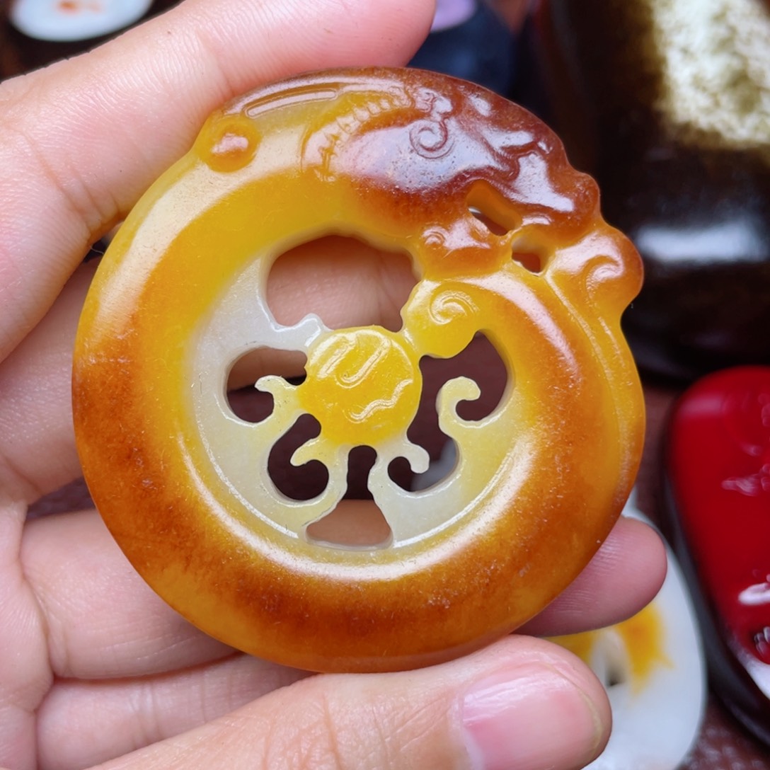 和田玉颈饰未镶嵌用****4