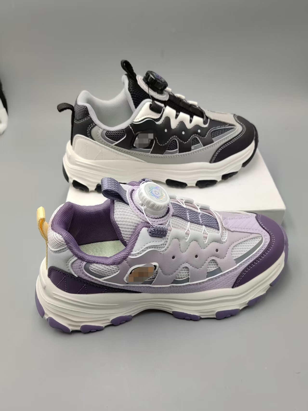 37-41透气大童男女宝双网春秋运动老爹鞋R803