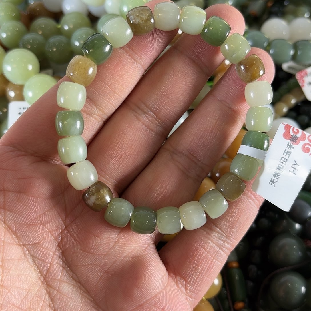 和田玉手链未镶嵌W157