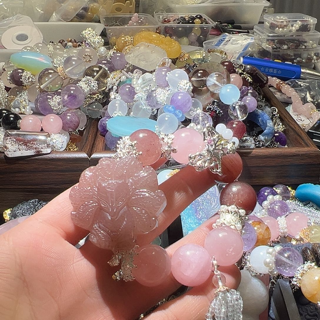 水晶手链未镶嵌水晶手链