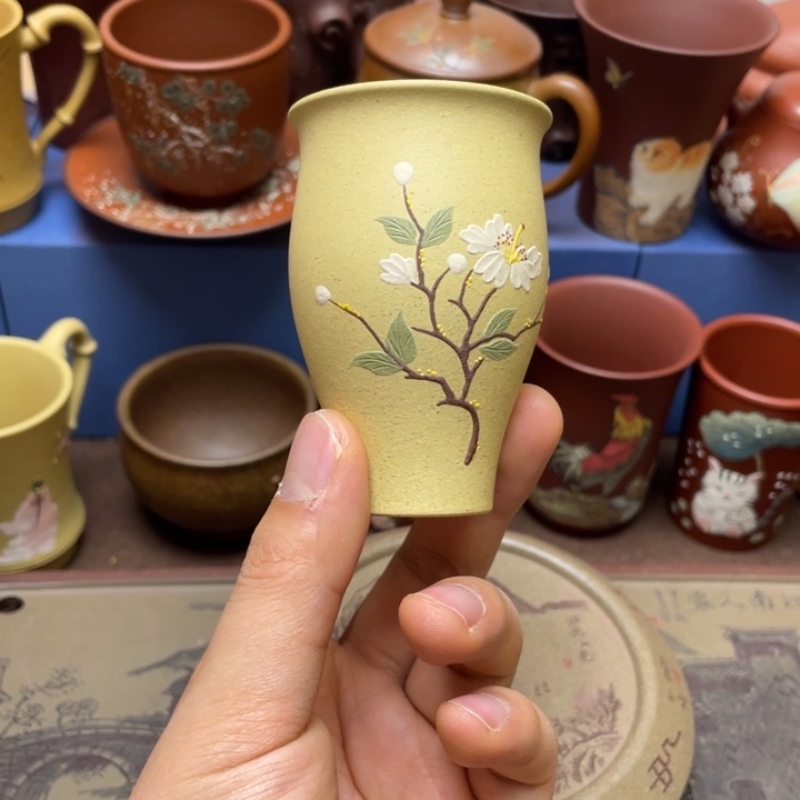 紫砂茶杯紫砂主人杯