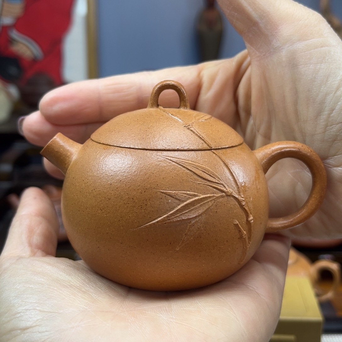 紫砂茶具半手工制作