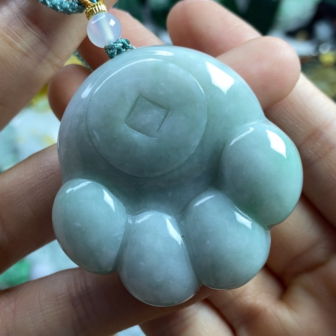 翡翠颈饰未镶嵌吊坠