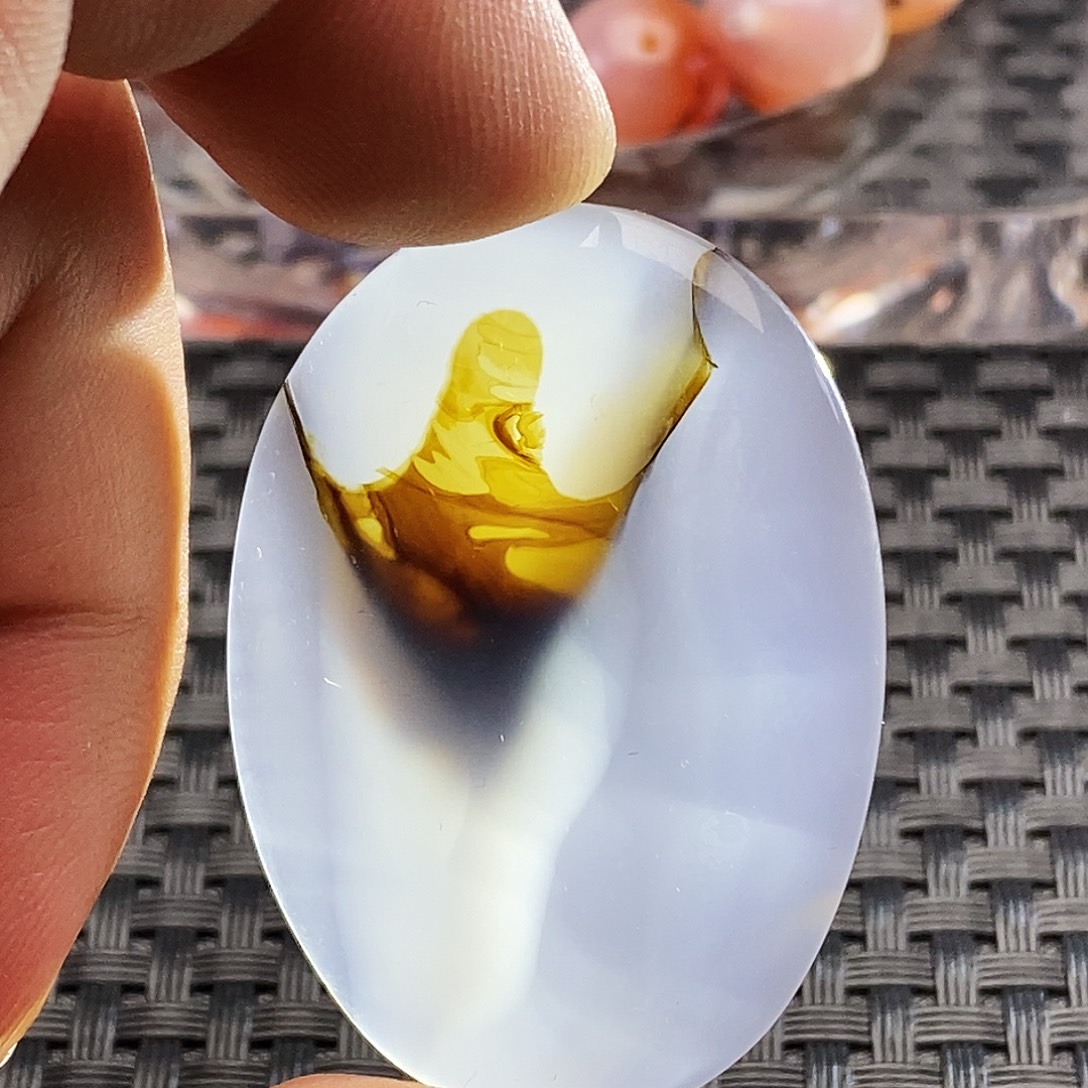 玛瑙/玉髓未镶嵌吊坠(不含链)98