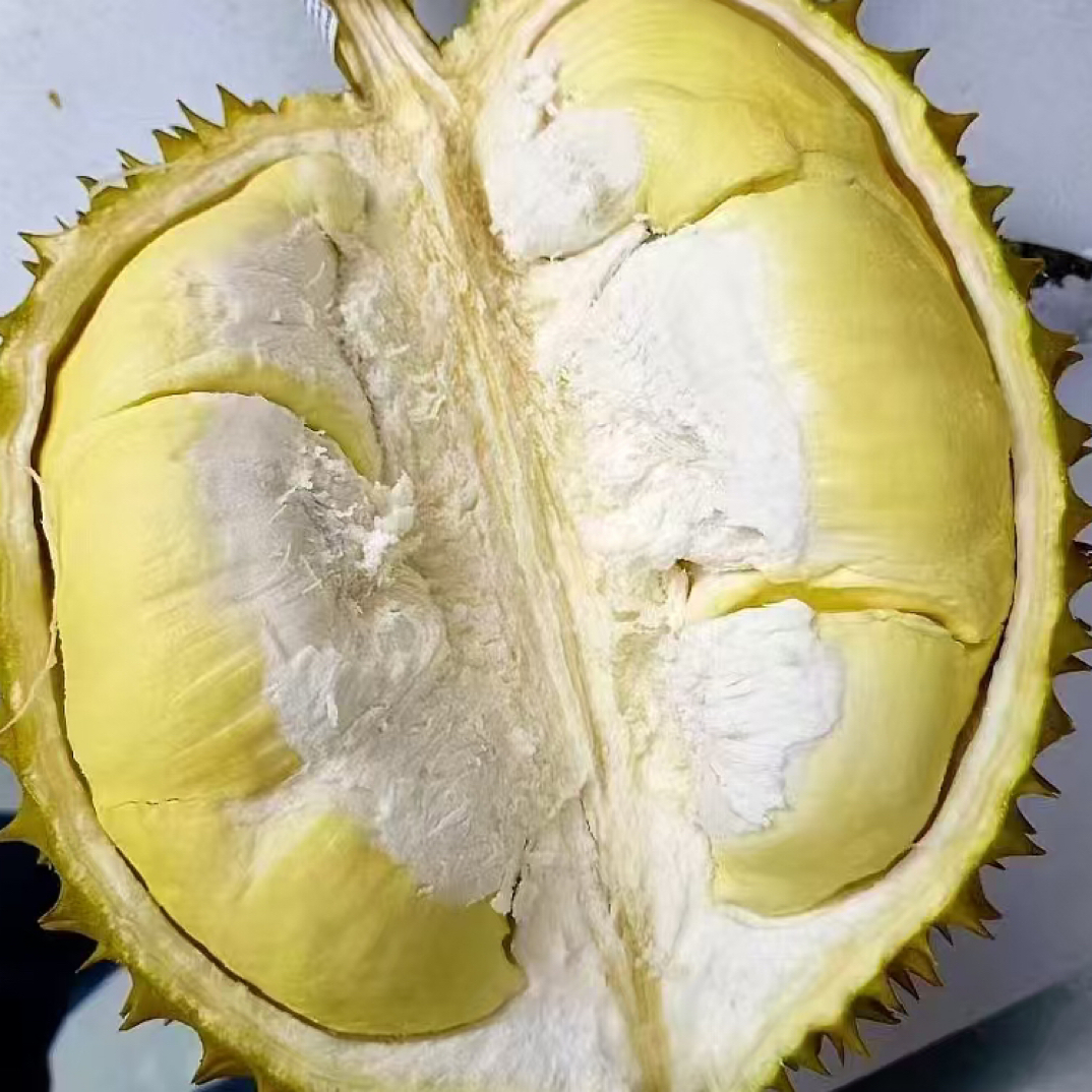 树熟空运金枕榴莲核小干包黄肉 新鲜榴莲4. 斤金枕泰国