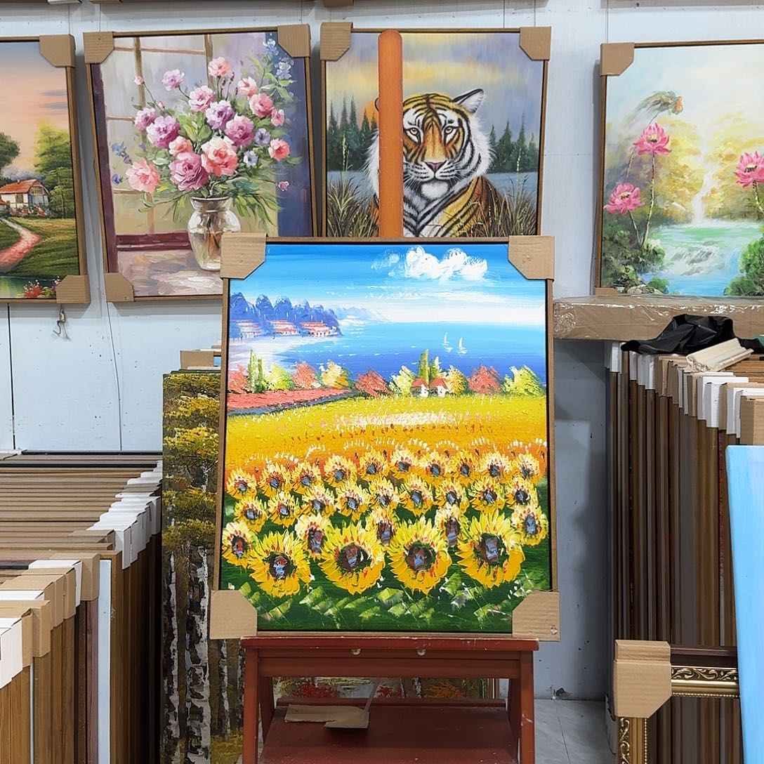 油画5060油画作品入选全国美展和全国