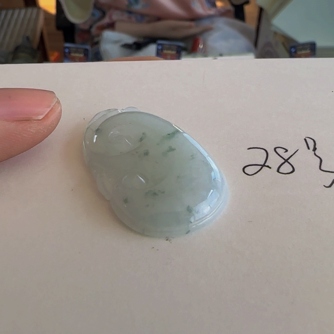 翡翠颈饰未镶嵌老坑