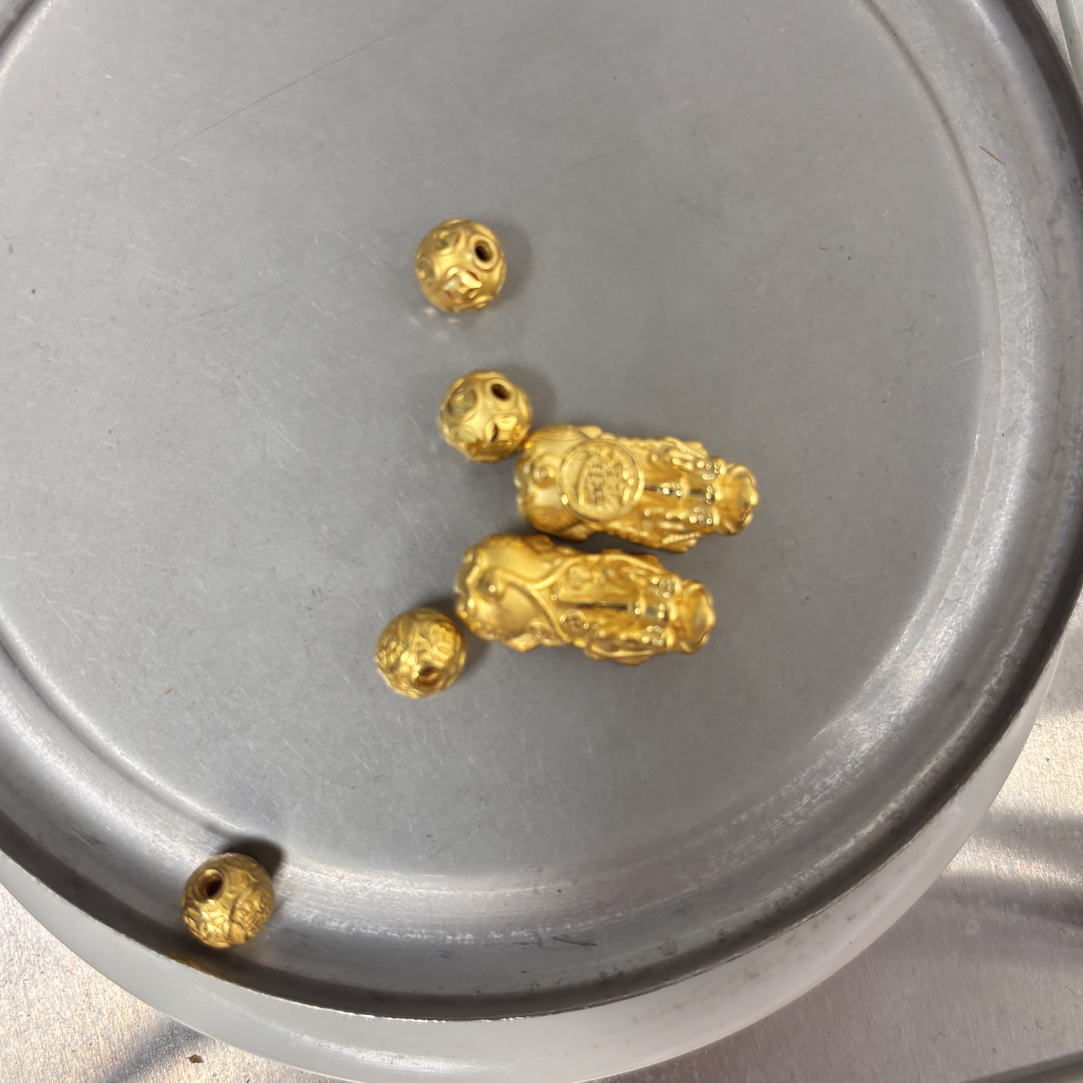 7.05克足金999貔貅转运珠