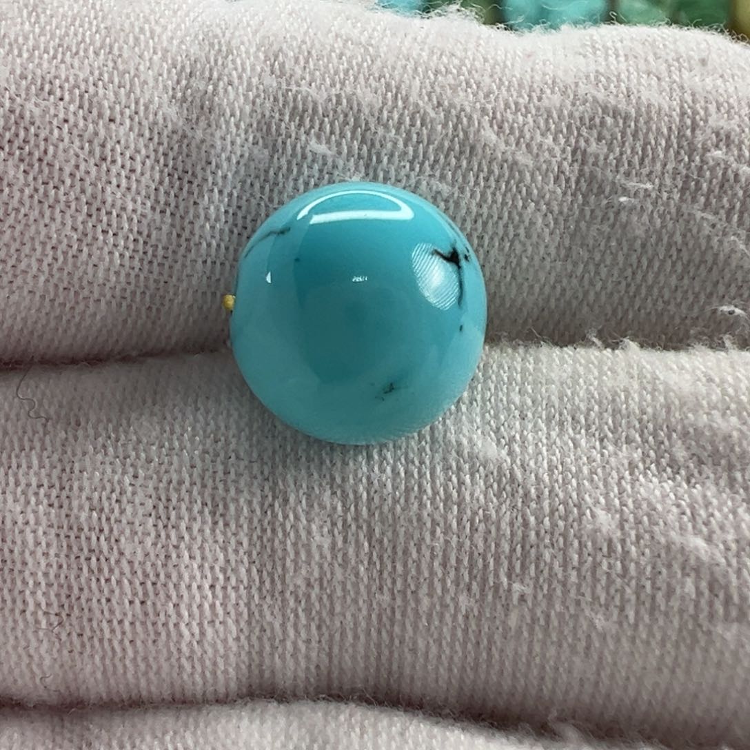 未镶嵌绿松石圆珠11mm