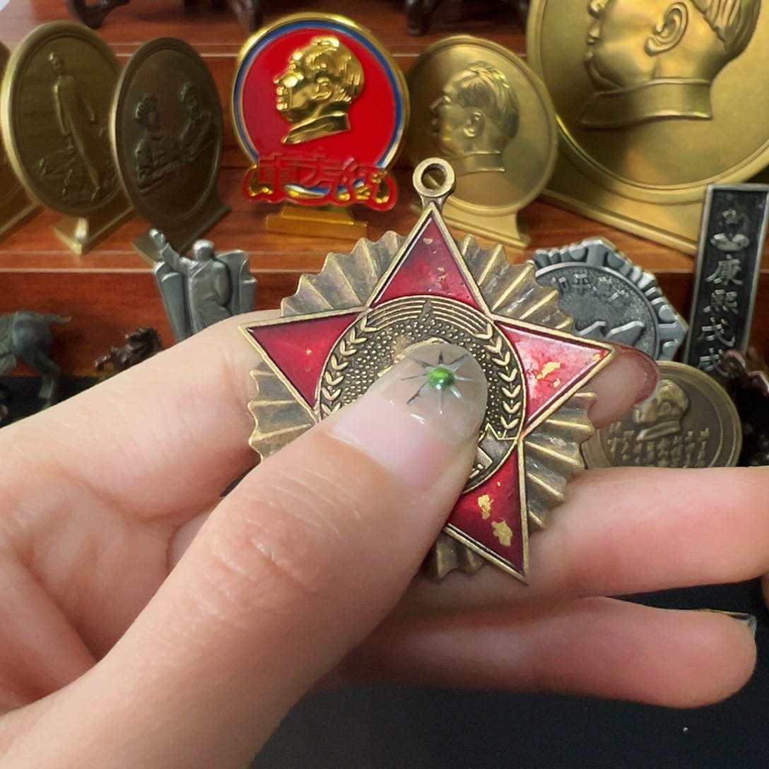 金属黄铜铜章链接