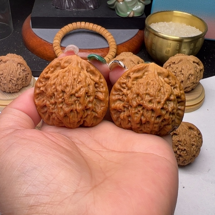 文玩核桃把件芳芳42金公子福利