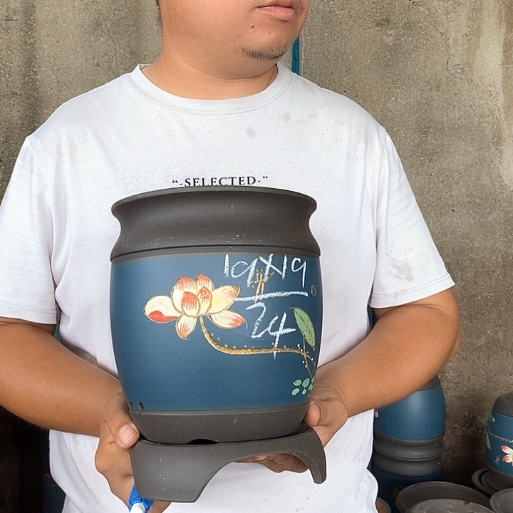 紫砂花盆紫砂花盆盆栽植物花卉苗木种植