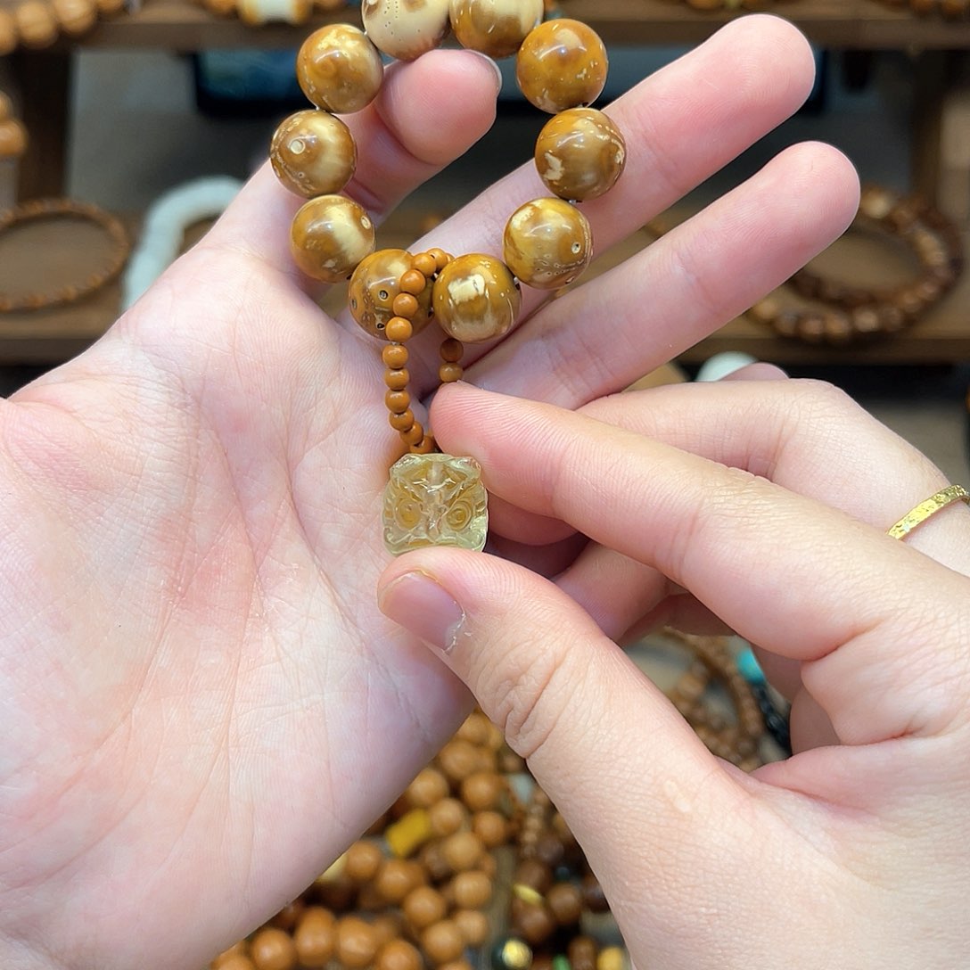 紫金鼠吊坠.手捻搭配醒狮