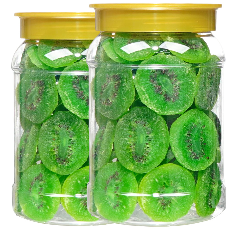 猕猴桃干500g净重罐装奇异果舔嘴小零食营养清香