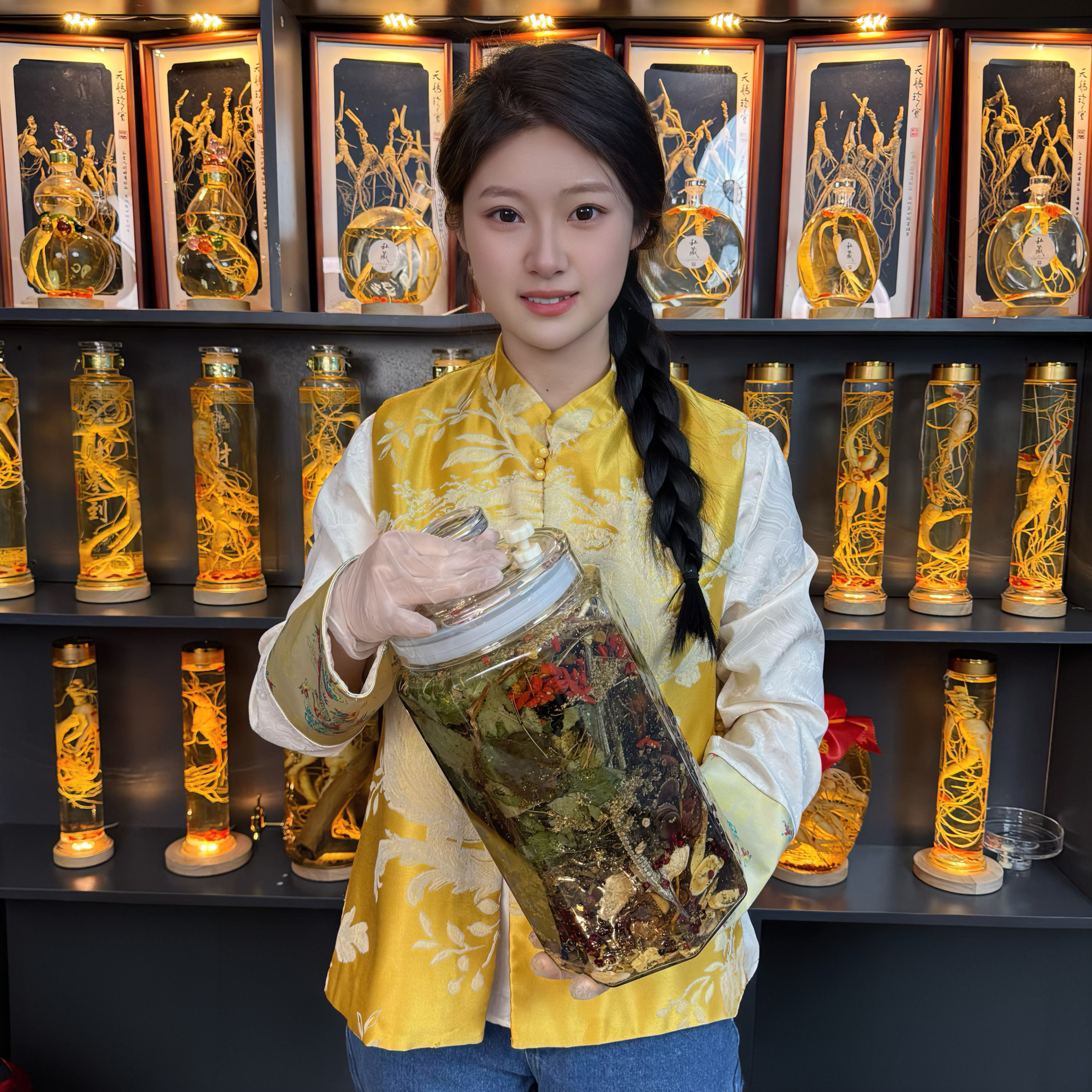 帝王泡 人参男性泡酒专用