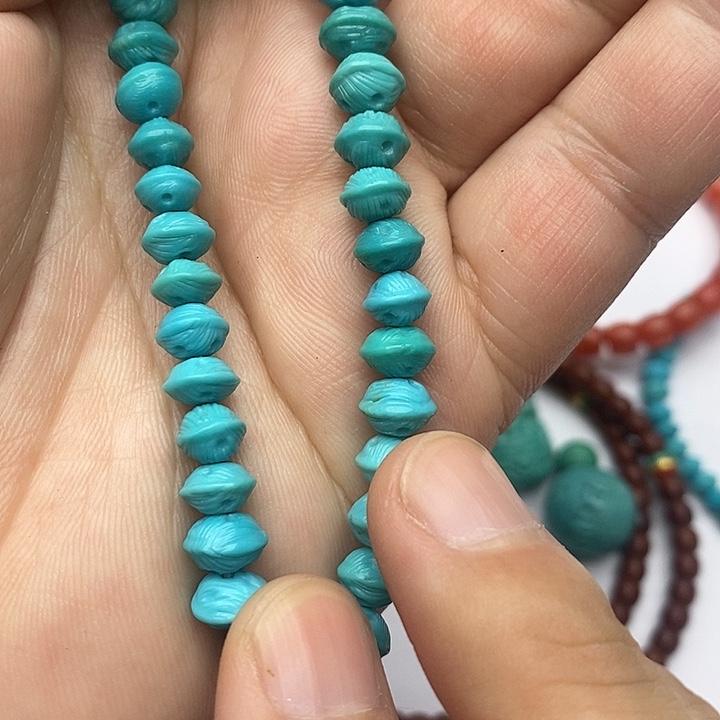 绿松石未镶嵌珠宝奇石