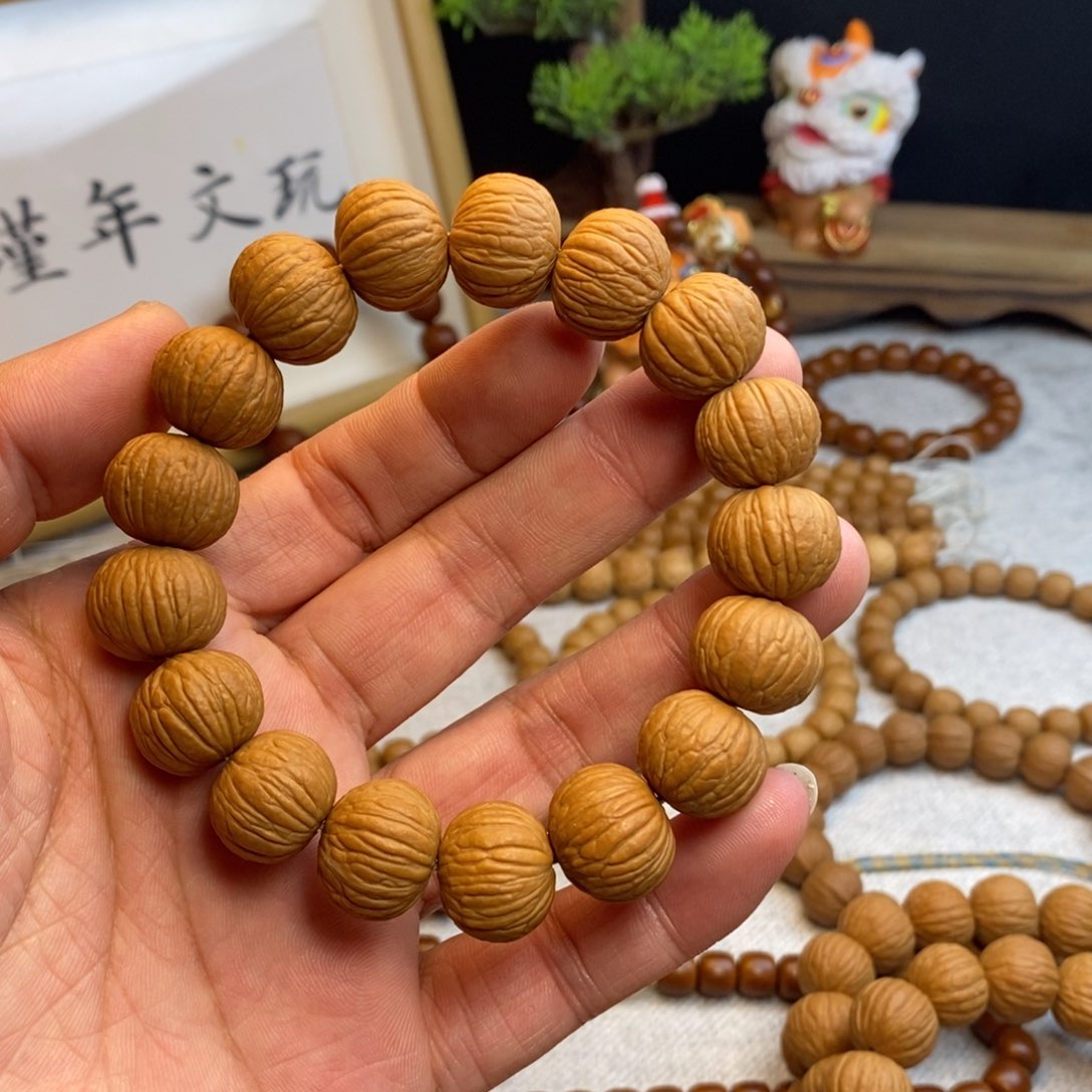 【闪购商品】猴头核桃手串土豪16➕0.5误差