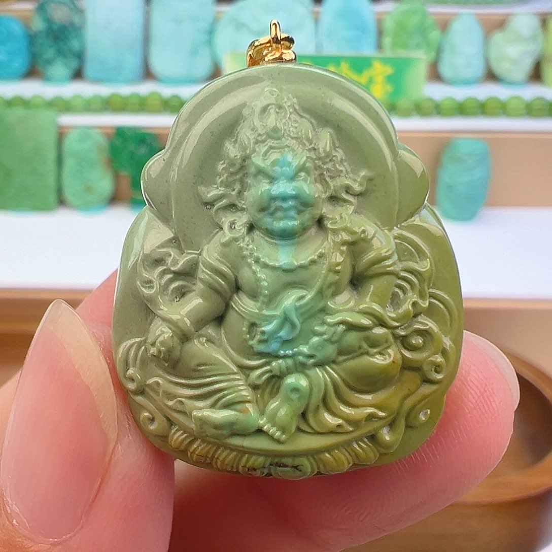 未镶嵌绿松石项链