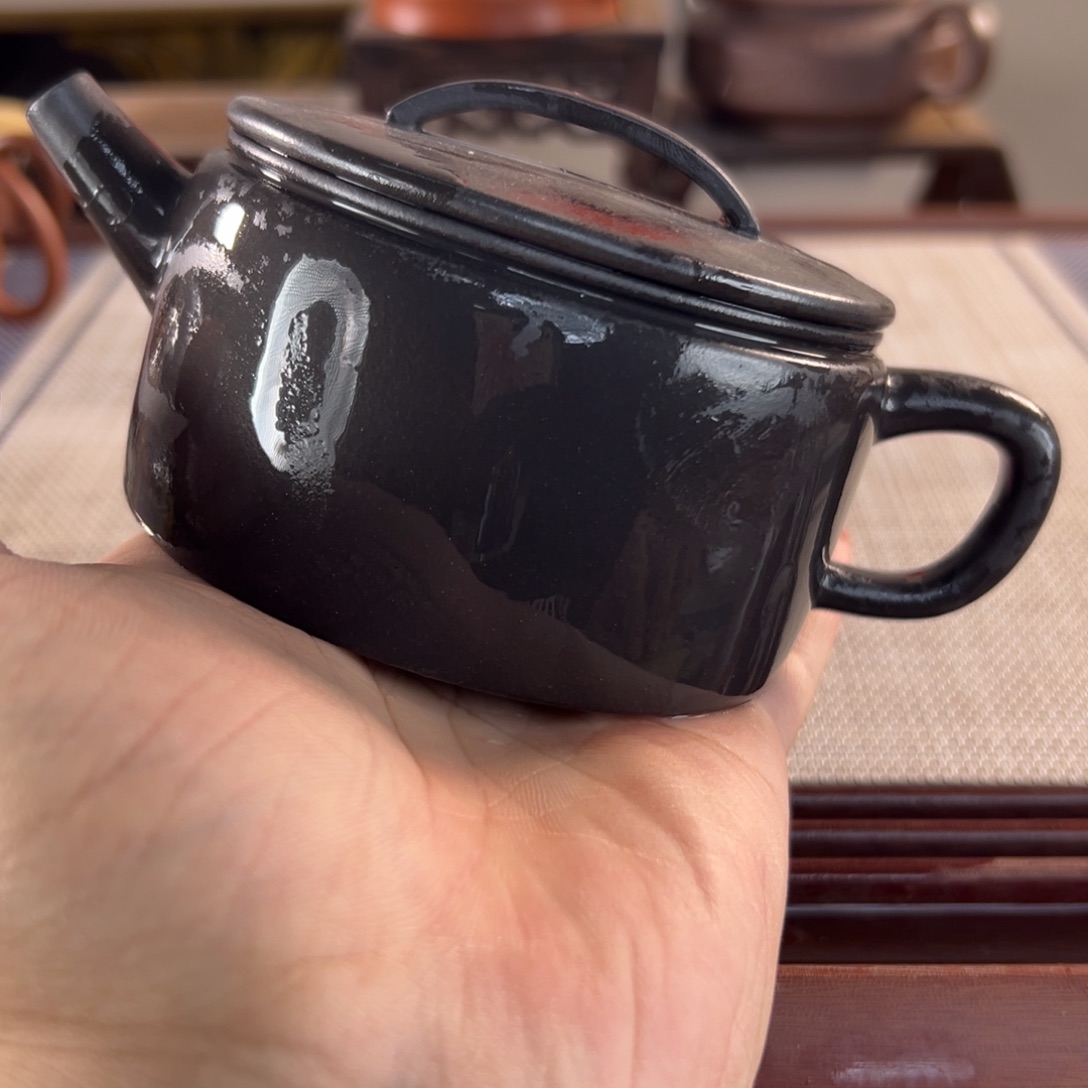 紫砂微瑕茶壶无礼盒款