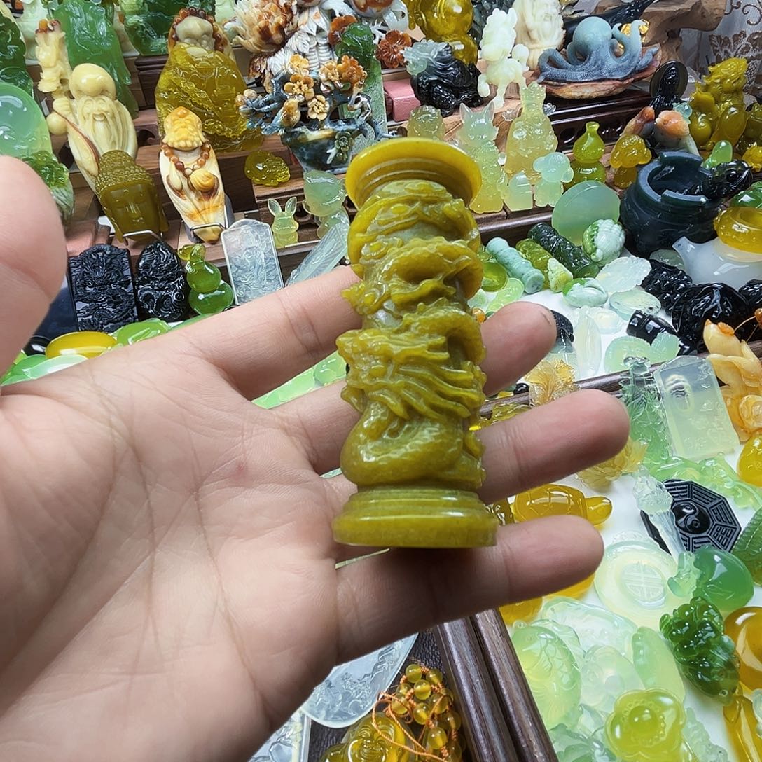 岫玉未镶嵌吊坠(不含链)