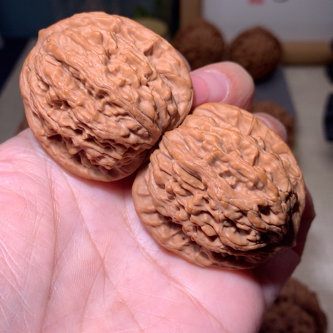 文玩核桃把件B*堂上虎头