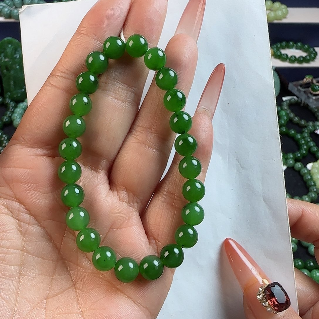 和田玉手链未镶嵌