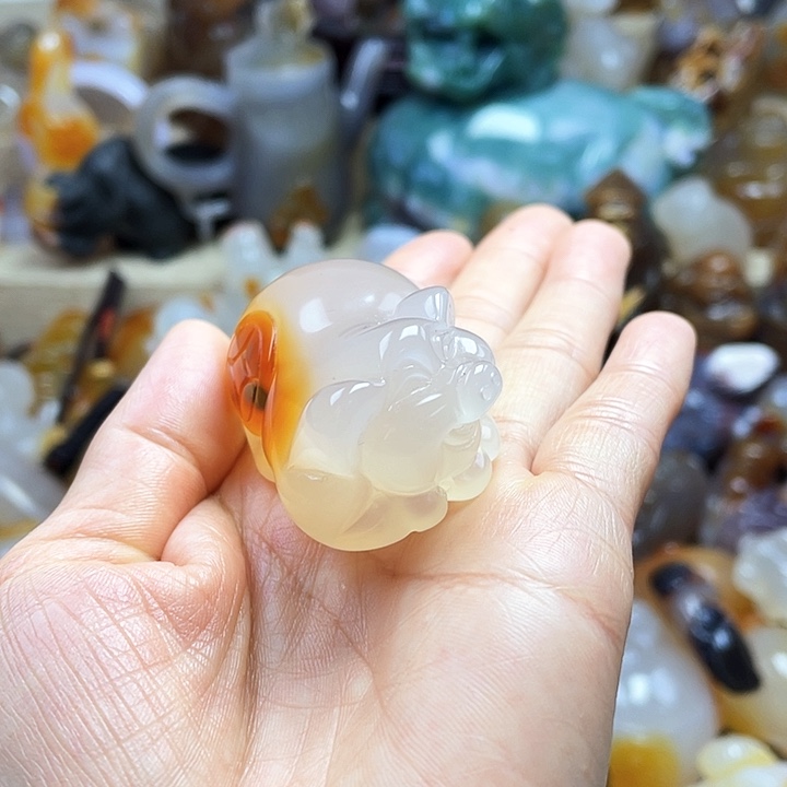 玛瑙/玉髓饰品未镶嵌5***人