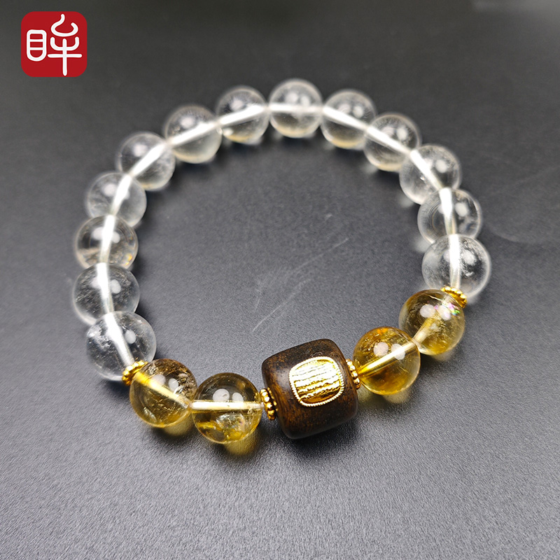 印象眸S925银水晶单圈手串 ND