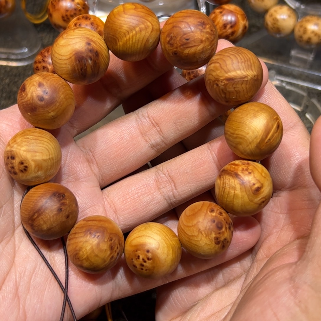 柏木（崖柏）手串/手链2.0原生态打磨不上胶随机发货福利款