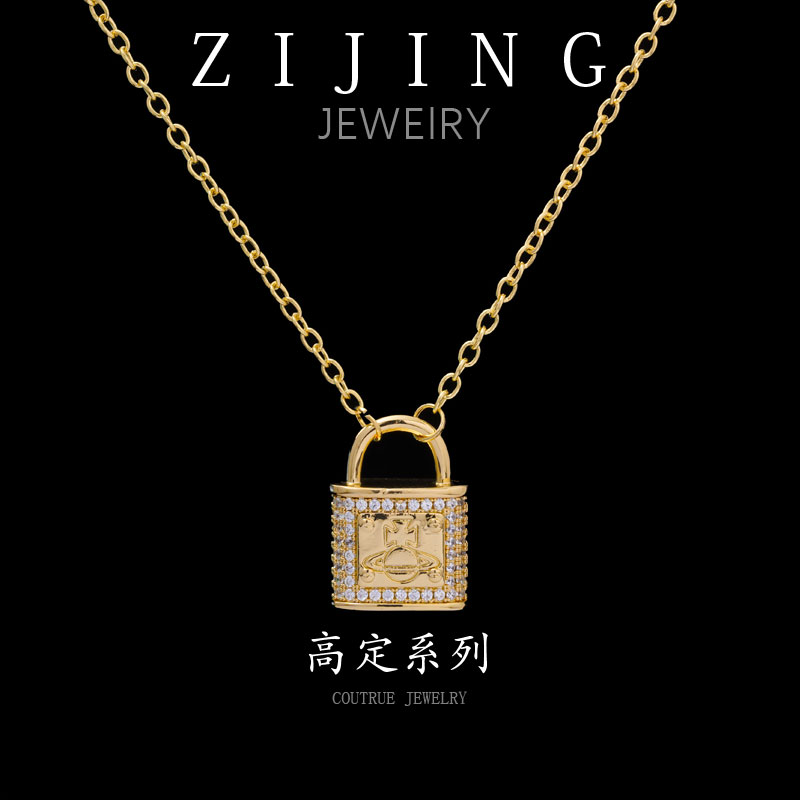 铜合金项链 CC9025 高定系列 项链45+5CM