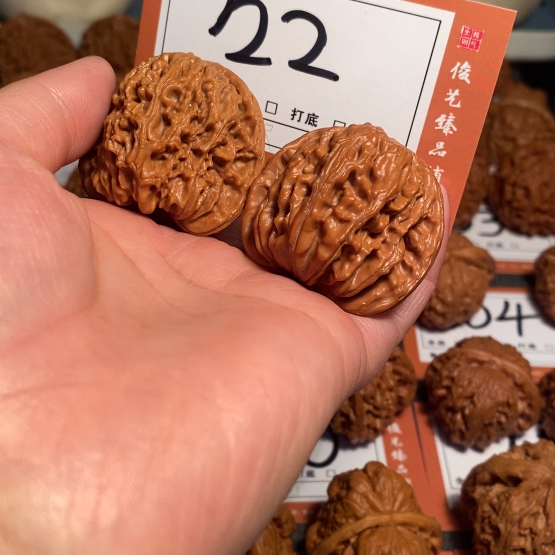 吊坠文玩核桃四座楼22