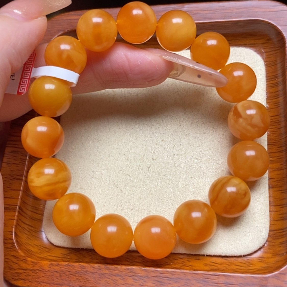 【闪购商品】蜜蜡手链未镶嵌手串
