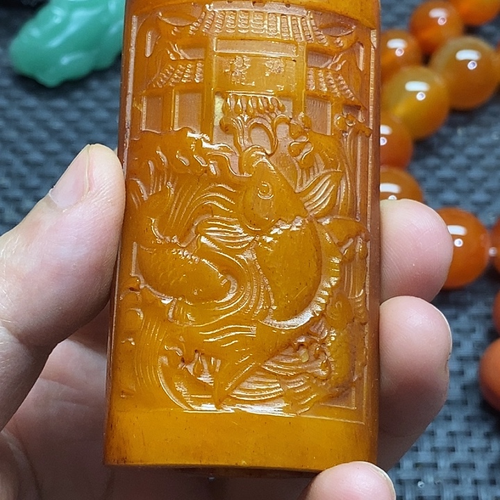 滴血莲花菩提吊坠