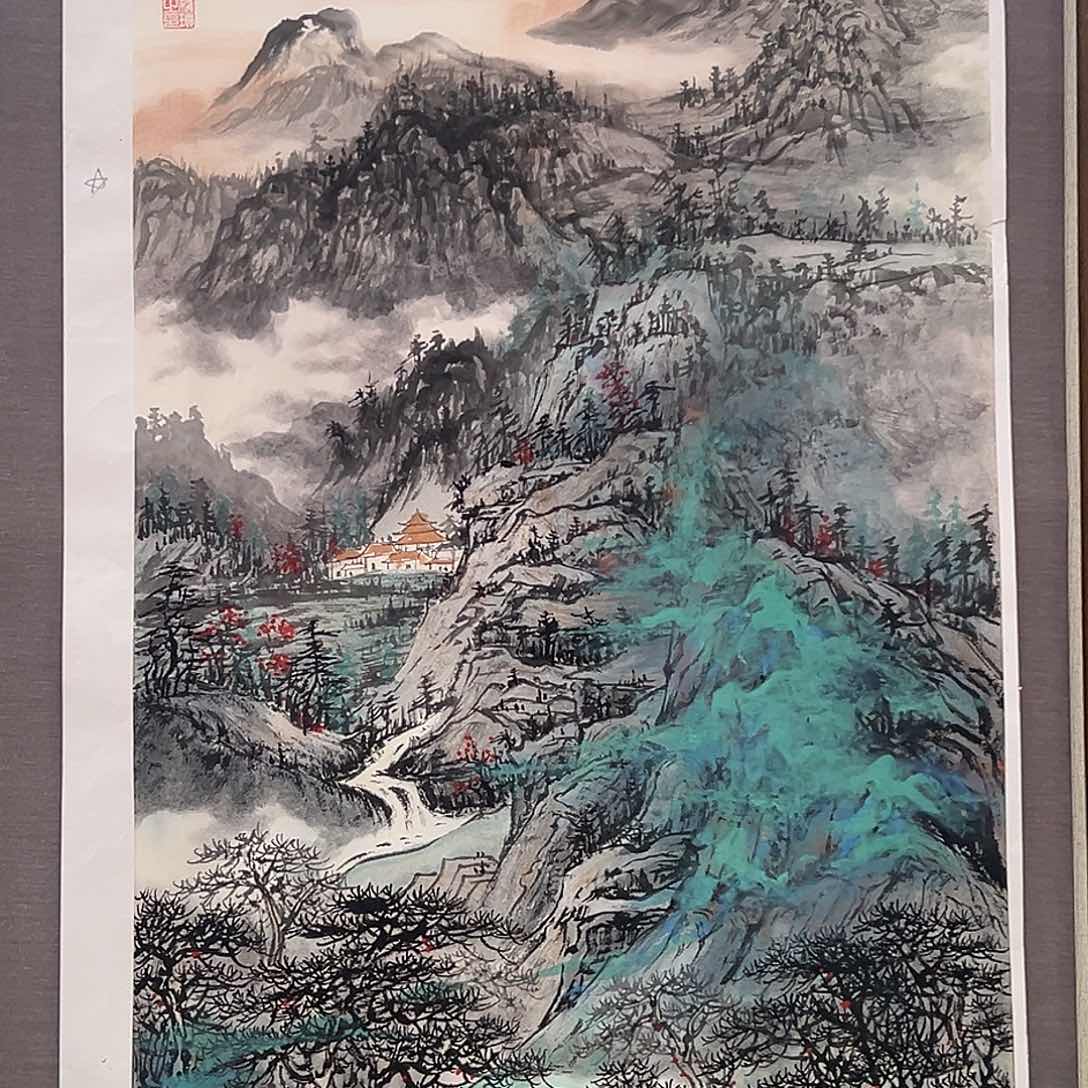 国画苏珊老师国画作品带授权