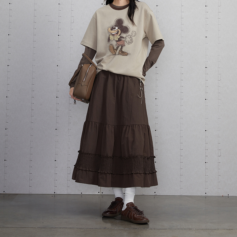 2026春S5C腰裙半身裙百搭日常通勤1B721百搭春夏