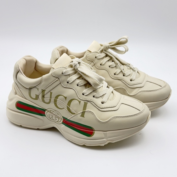 99新 GUCCI/古驰 /35码98新/经典腰带老爹鞋/00681