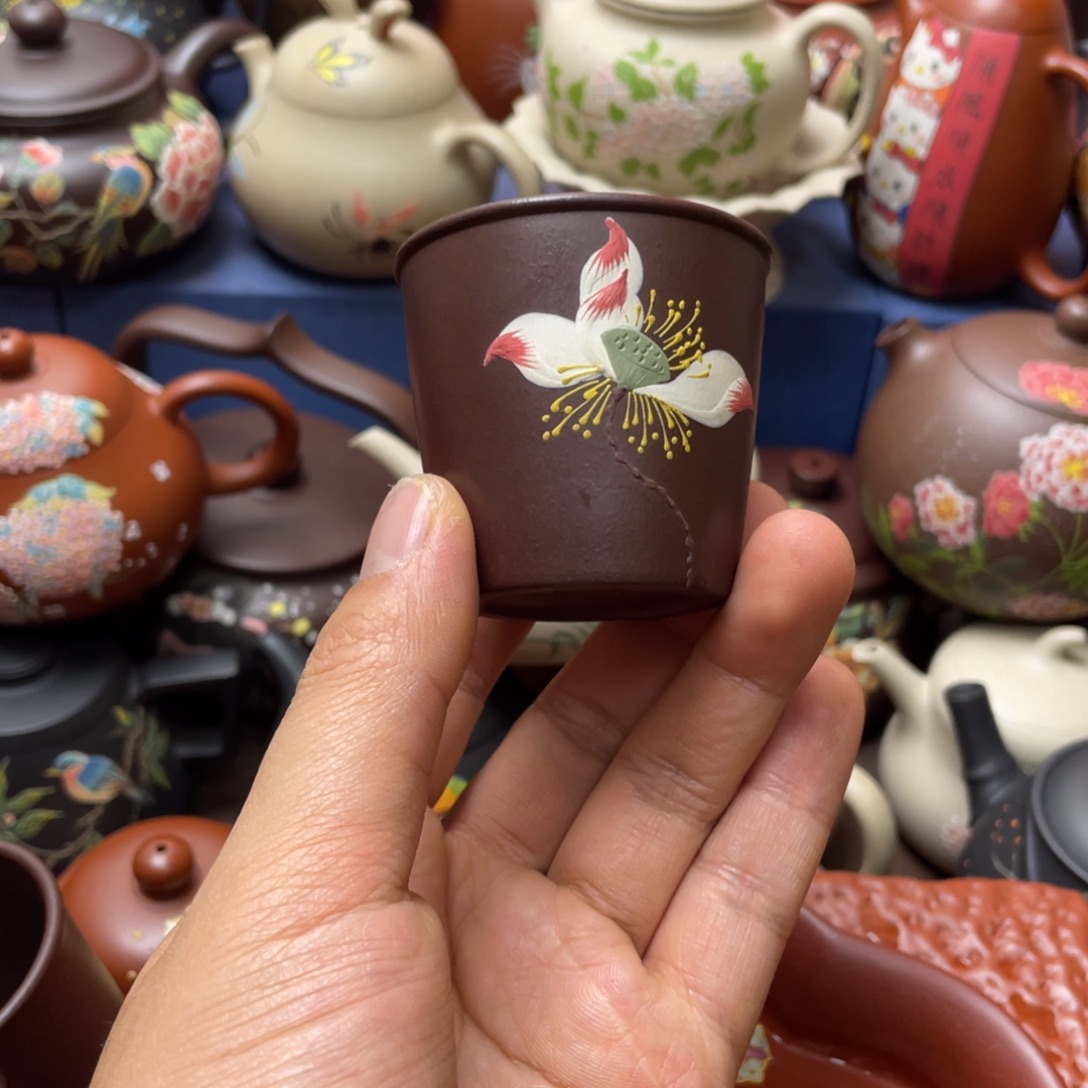 茶杯紫砂紫砂主人杯50cc