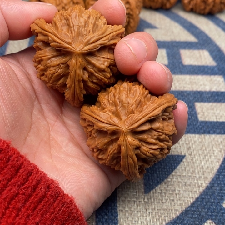 吊坠文玩核桃?****桑三棱