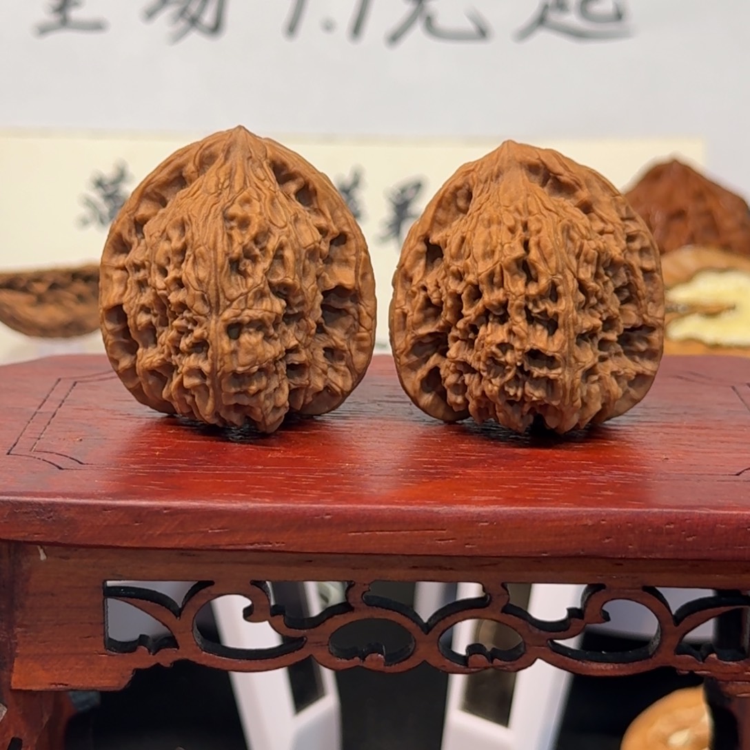 把件文玩核桃37号南疆边37肚39高36全品无药无修原生态