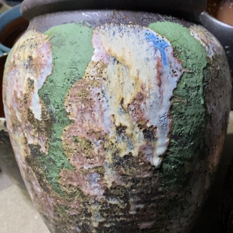 【闪购商品】紫砂花盆高约33口约22