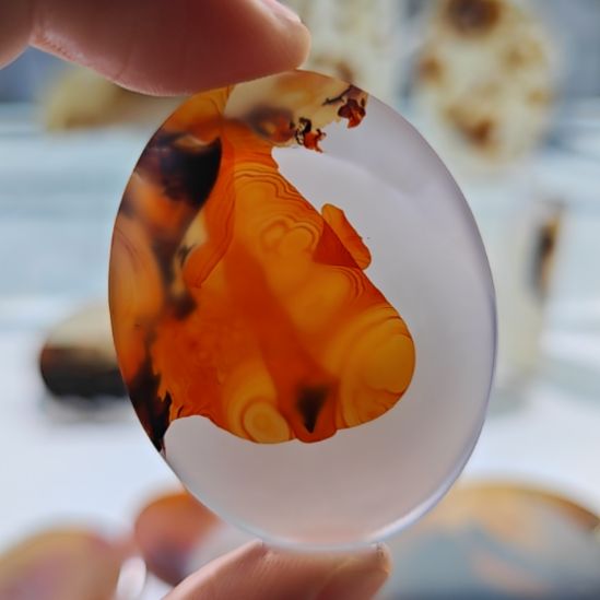 玛瑙/玉髓未镶嵌吊坠(不含链)16号